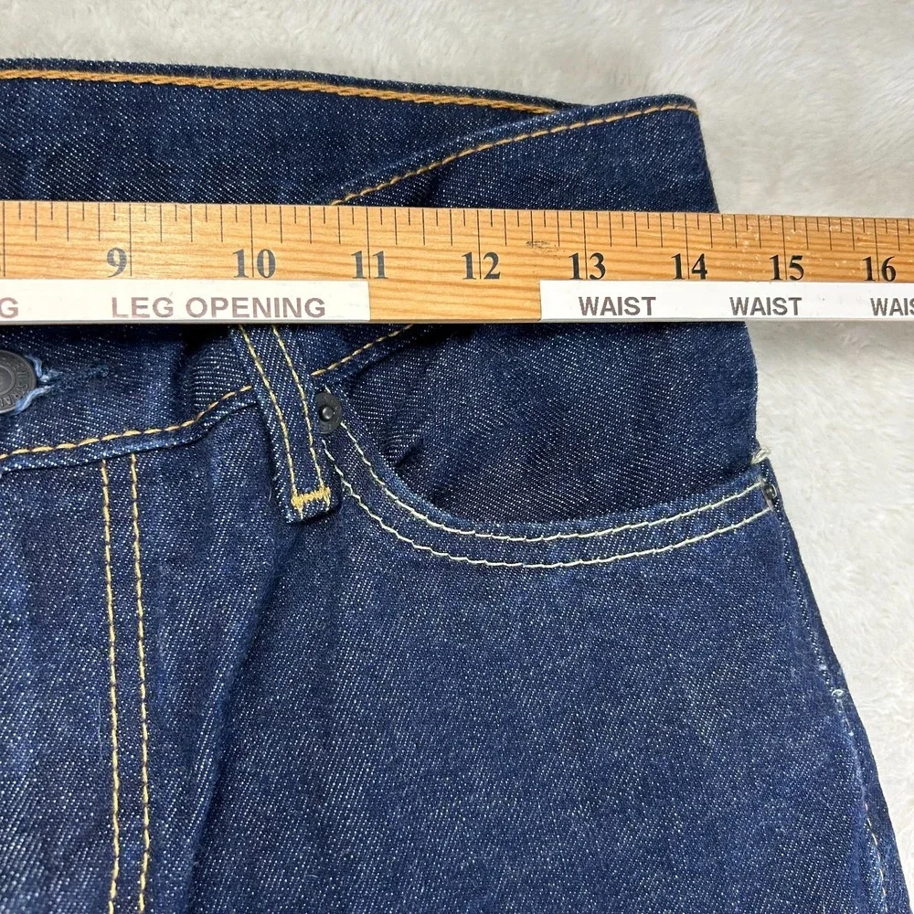 Levi's 511 Straight Slim Fit Jeans Mens 30x32 Indigo Blue Denim Low Rise Outdoor
